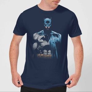 NWOT DC Comics Batman Close Up T-Shirt in Navy Size L